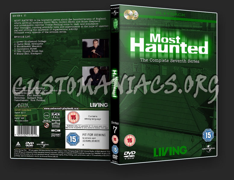 Most Haunted Series 7 dvd cover