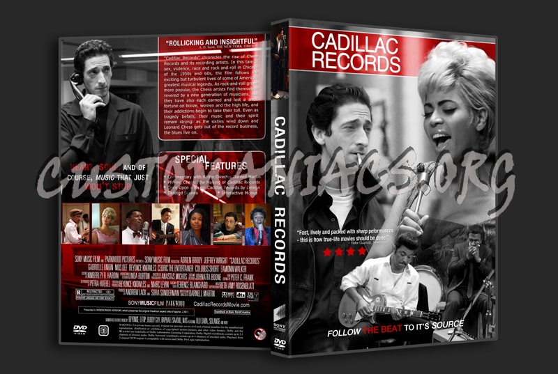 Cadillac Records dvd cover