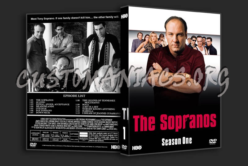 The Sopranos: Season 1-6 dvd cover