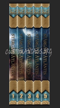 Stargate Atlantis dvd cover