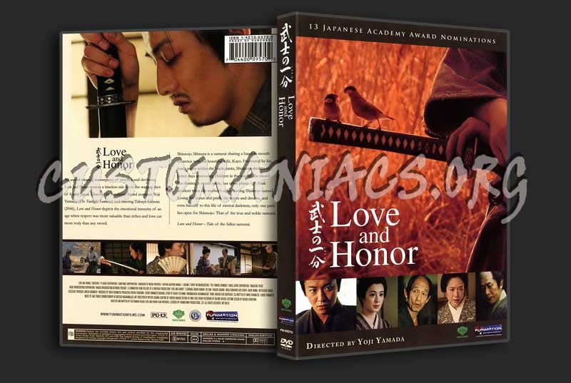 Love and Honor dvd cover