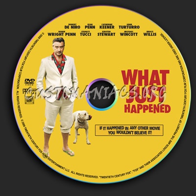 What Just Happened dvd label