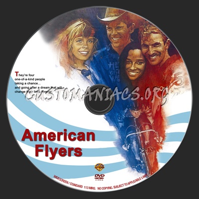 American Flyers dvd label