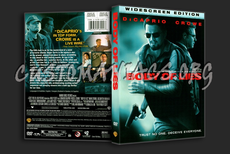 Body of Lies dvd cover