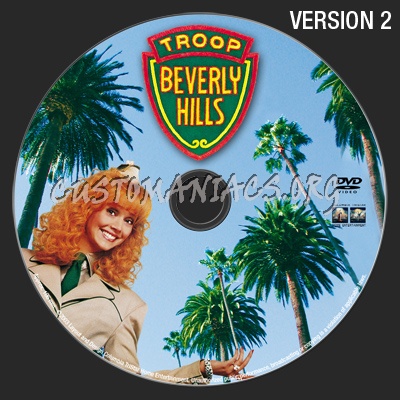 Troop Beverly Hills dvd label
