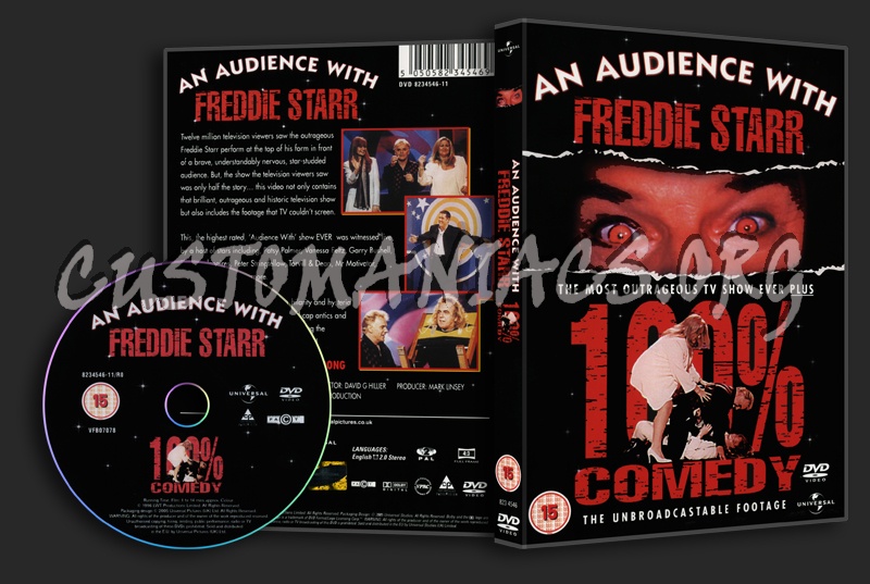 Freddie Starr - An Audience With dvd cover