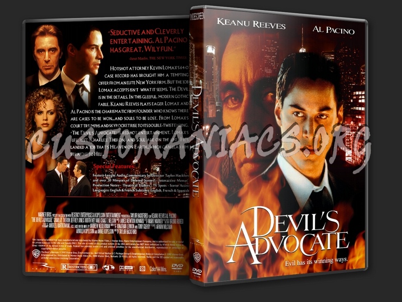 The Devil's Advocate dvd cover