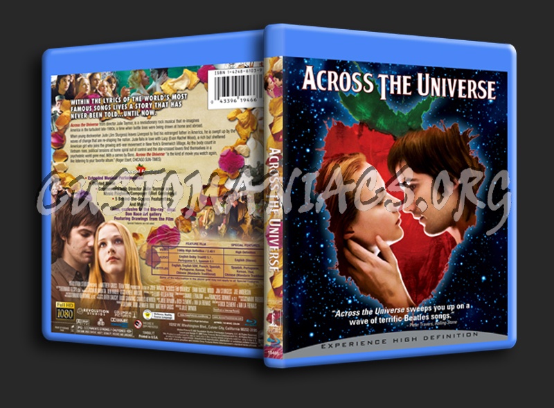 Across the Universe blu-ray cover