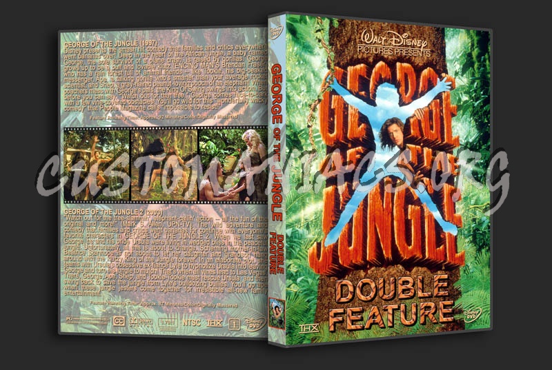 George of the Jungle Double Feature dvd cover