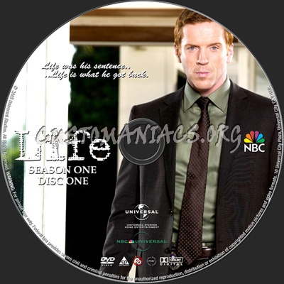 Life Season 1 dvd label