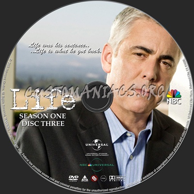 Life Season 1 dvd label