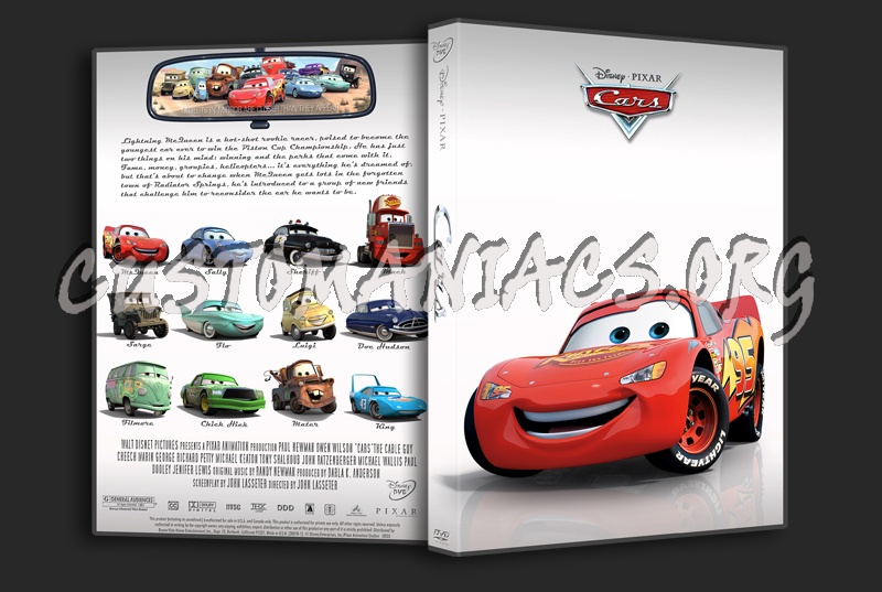 Cars dvd cover