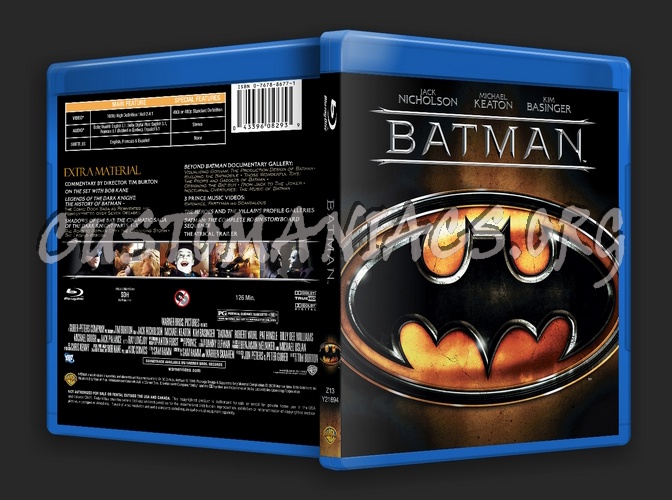 Batman blu-ray cover