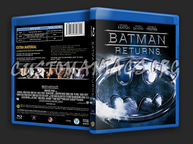 Batman Returns blu-ray cover