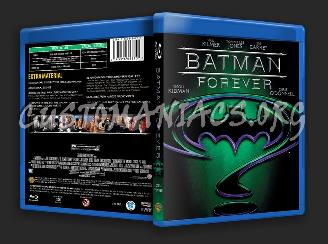 Batman Forever blu-ray cover