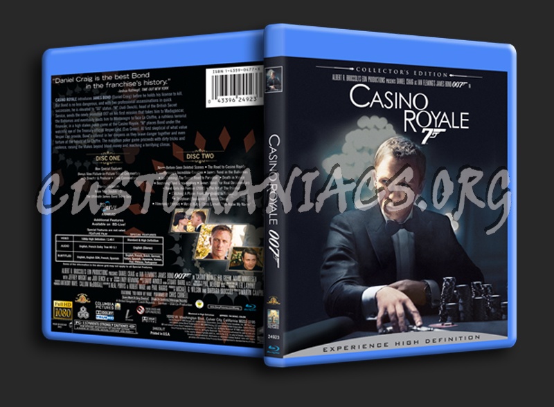 Casino Royale blu-ray cover
