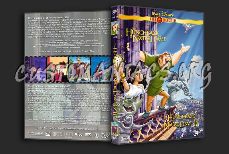 The Hunchback of Notre Dame Double Feature dvd cover