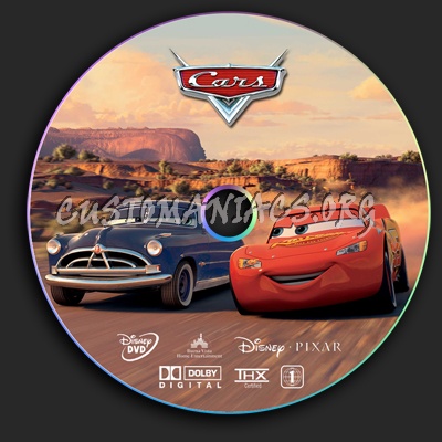 Cars dvd label