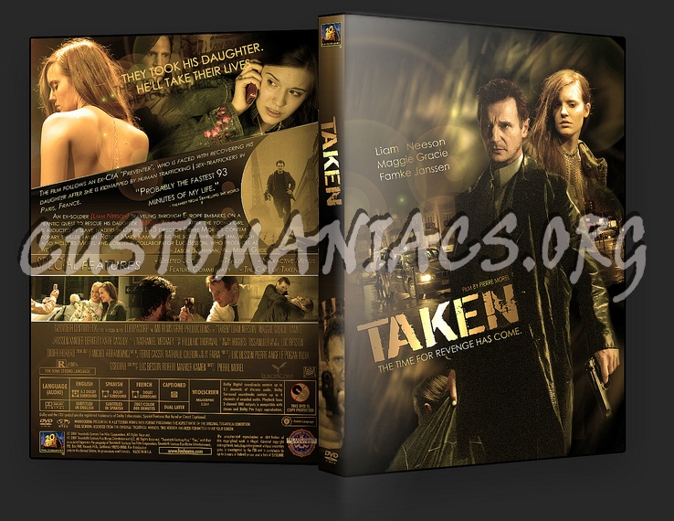 Taken dvd cover