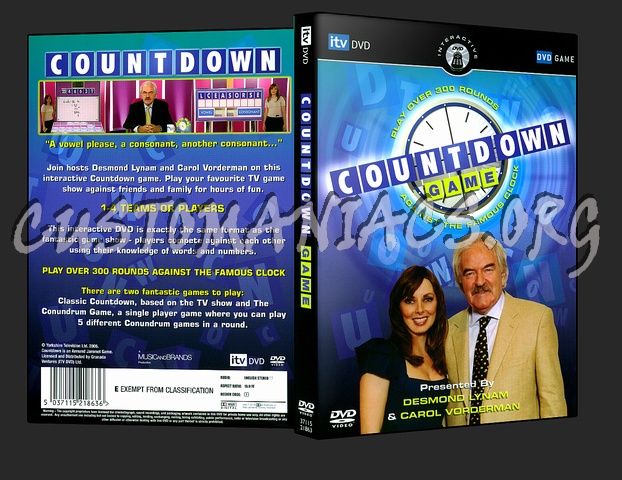 Countdown Interactive Game dvd cover