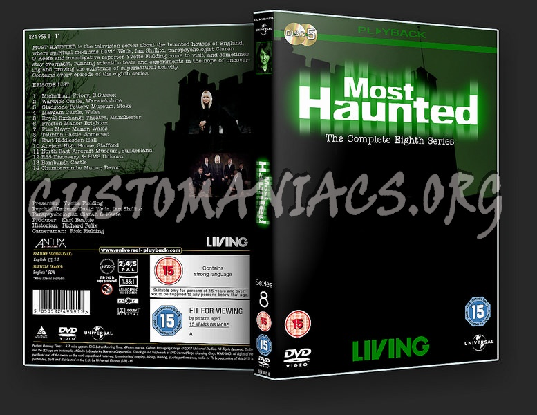 Most Haunted Series 8 dvd cover