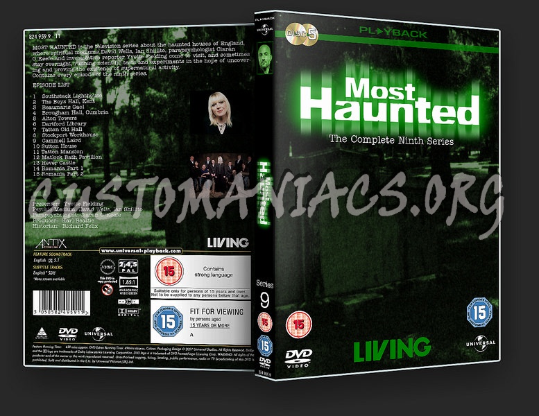 Most Haunted Series 9 dvd cover