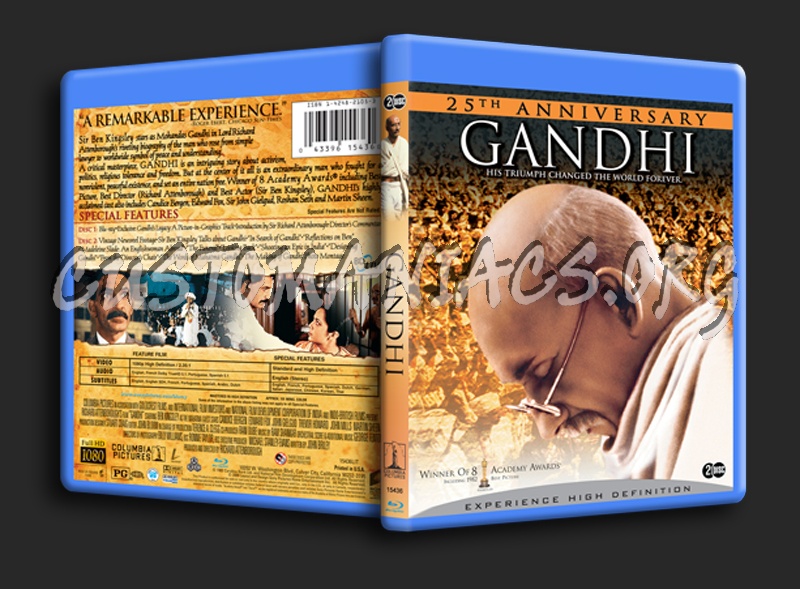 Gandhi blu-ray cover