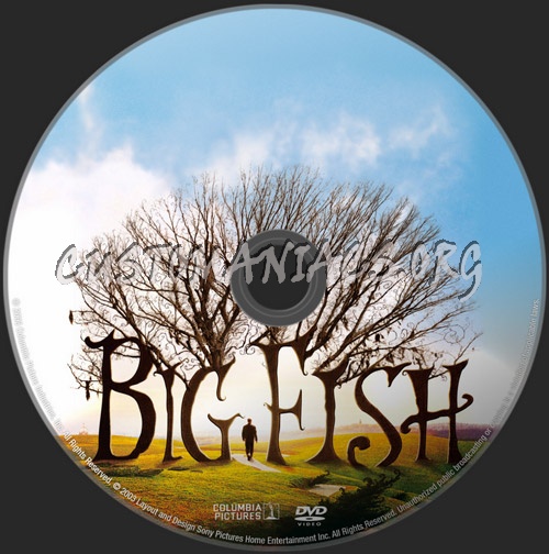 Big Fish dvd label