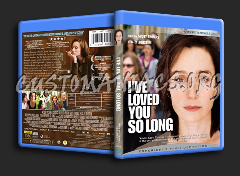 I've Loved You so Long blu-ray cover