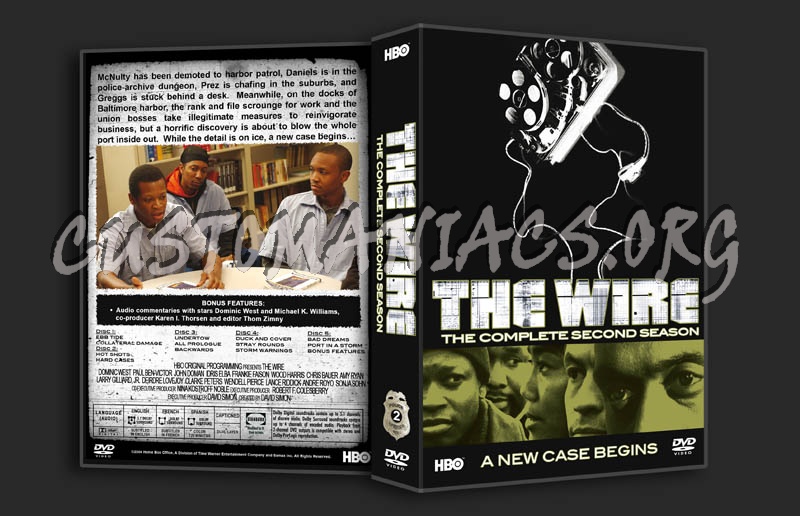 The Wire: Season 2 dvd cover