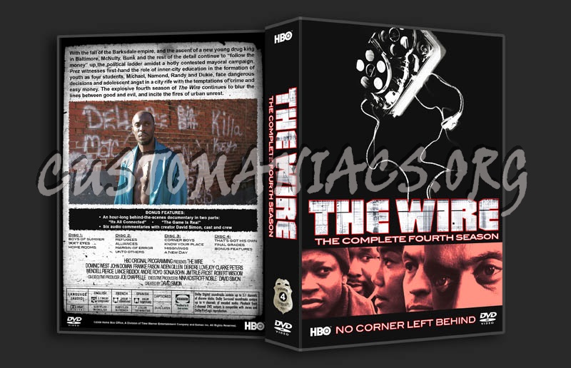 The Wire: Season 4 dvd cover