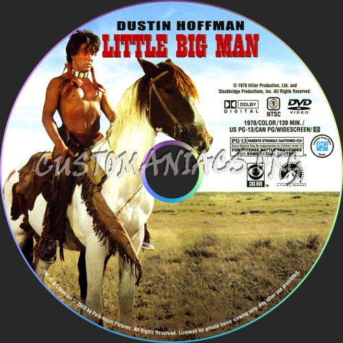 Little Big Man dvd label