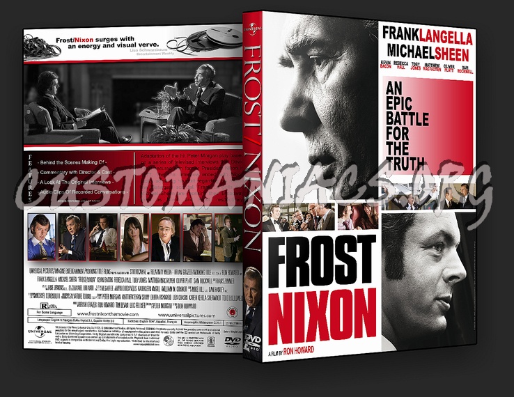 Frost Nixon dvd cover