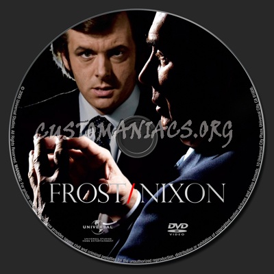 Frost Nixon dvd label