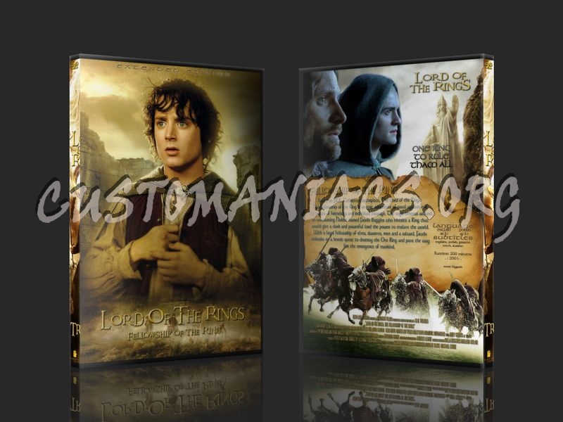 Lord of the Rings dvd cover