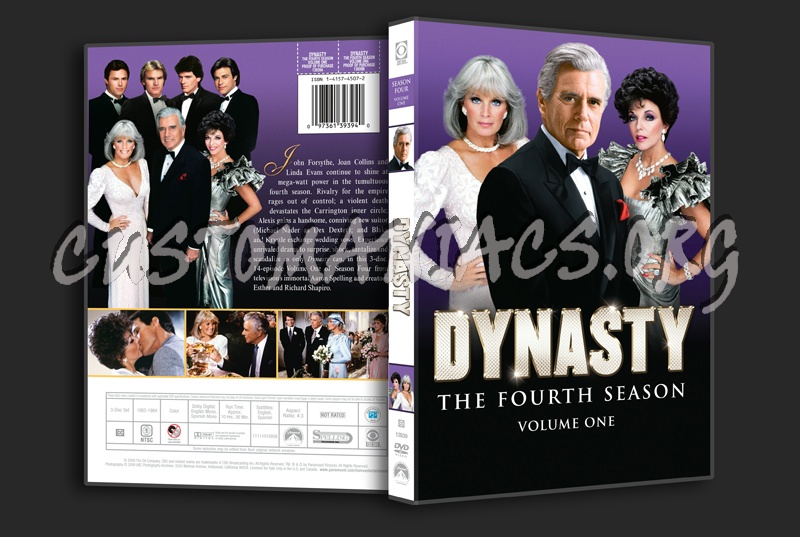 Dynasty Season 4 Volume 1 dvd cover