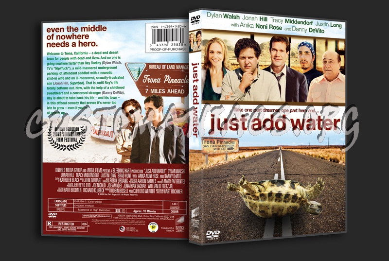 Just Add Water dvd cover