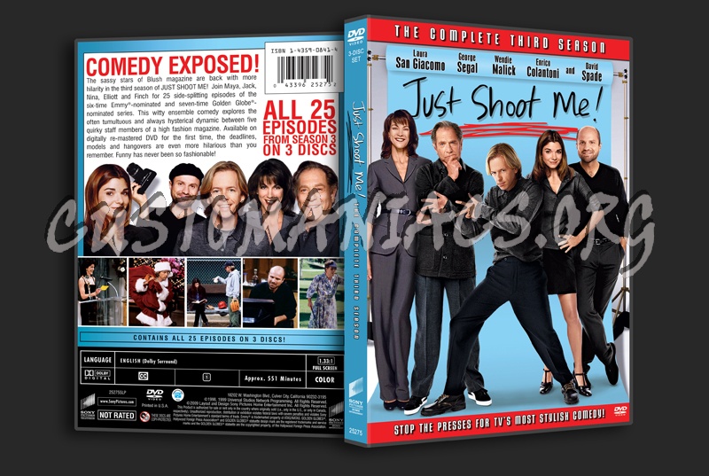Just Shoot Me Season 3 dvd cover