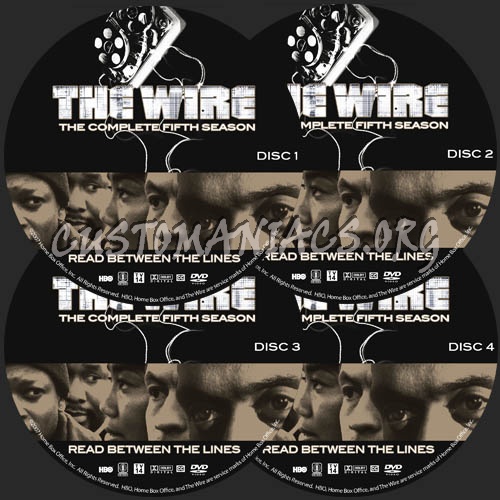 The Wire: Season 5 dvd label