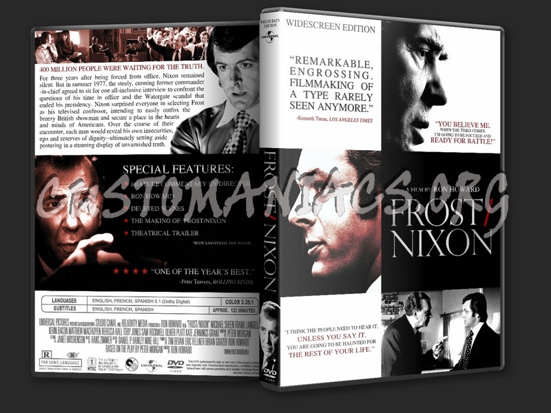 Frost/Nixon dvd cover