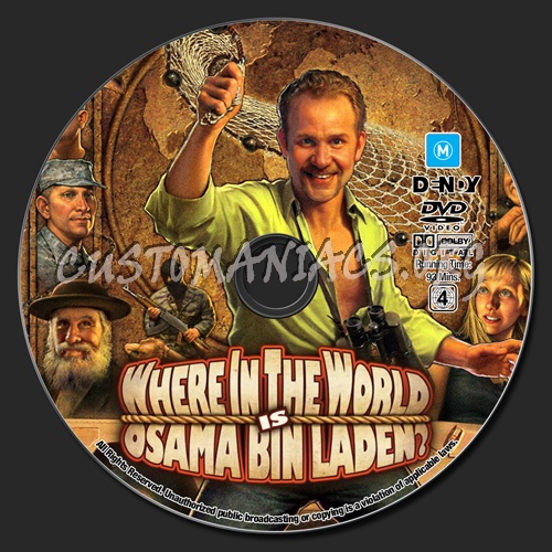 Where In The World Is Osama Bin Laden dvd label