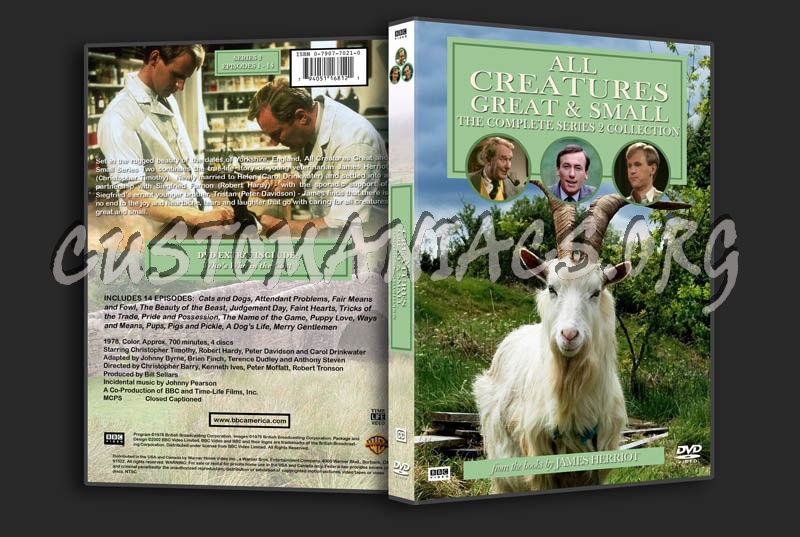 All Creatures Great and Small Series 1-7 dvd cover