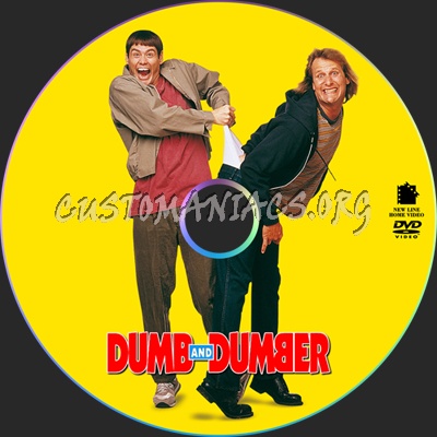 Dumb and Dumber dvd label