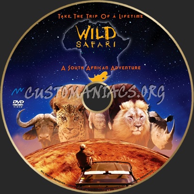 Wild Safari dvd label