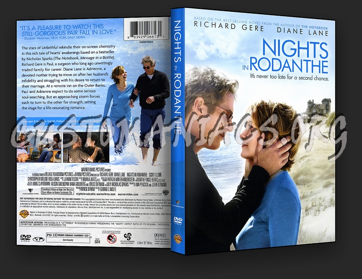 Nights in Rodanthe dvd cover