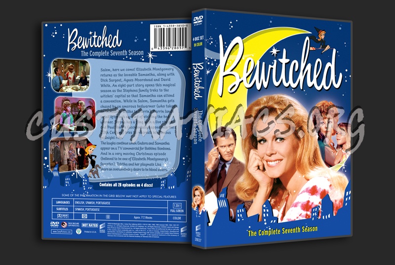 Bewitched - Season 7 dvd cover