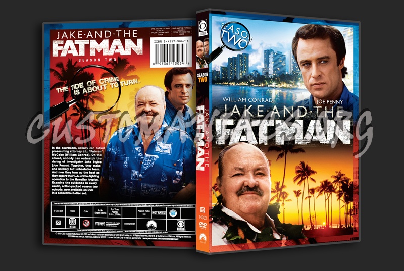 Jake and the Fatman Season 2 dvd cover