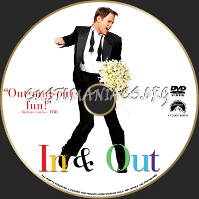 In & Out dvd label