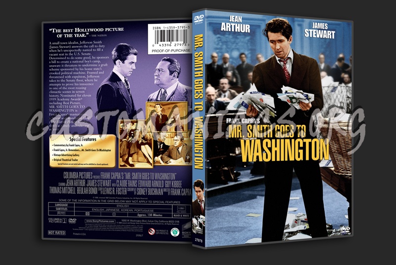 Mr. Smith Goes to Washington dvd cover