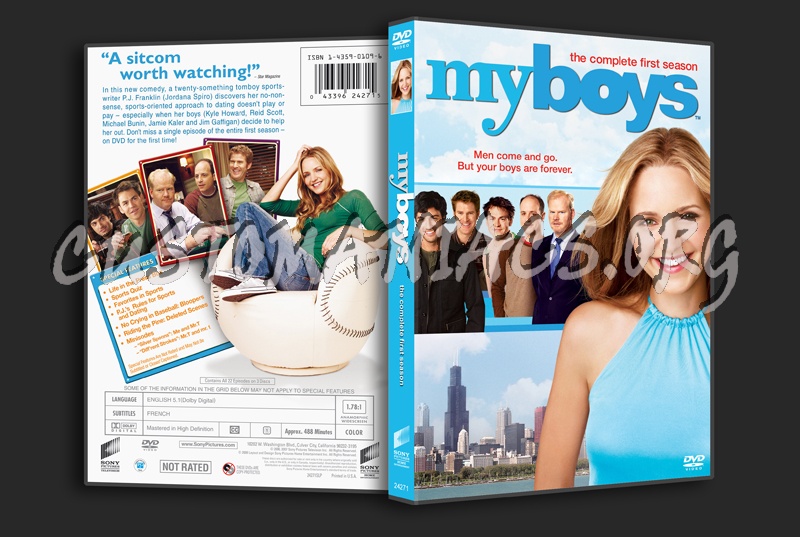 My Boys Season 1 dvd cover